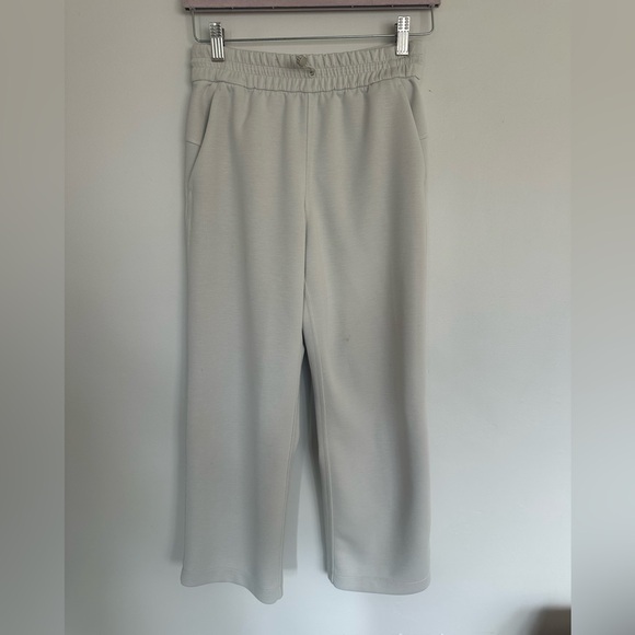 lululemon athletica Pants - Lululemon Wide Leg Lounge Pants Softstream Bone Size 4 GUC